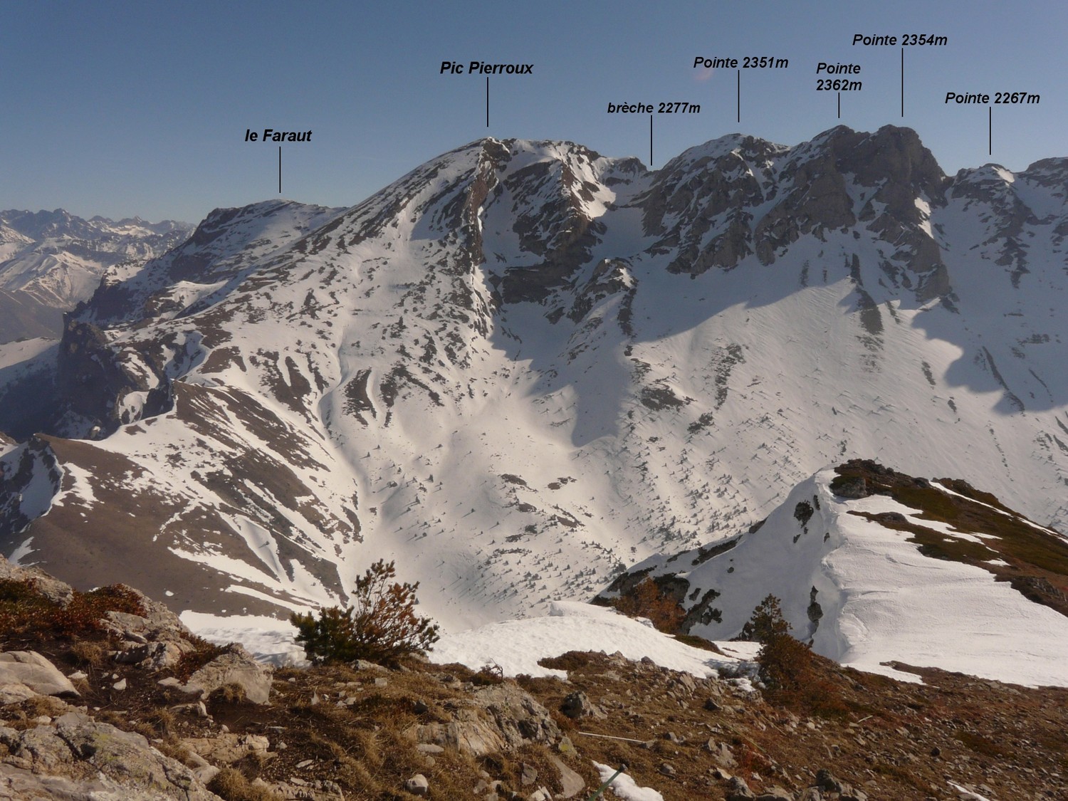 N de la Montagne de Faraut