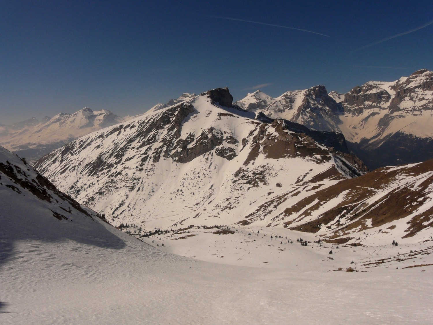 Gicon - vu depuis le couloir W du Pierroux