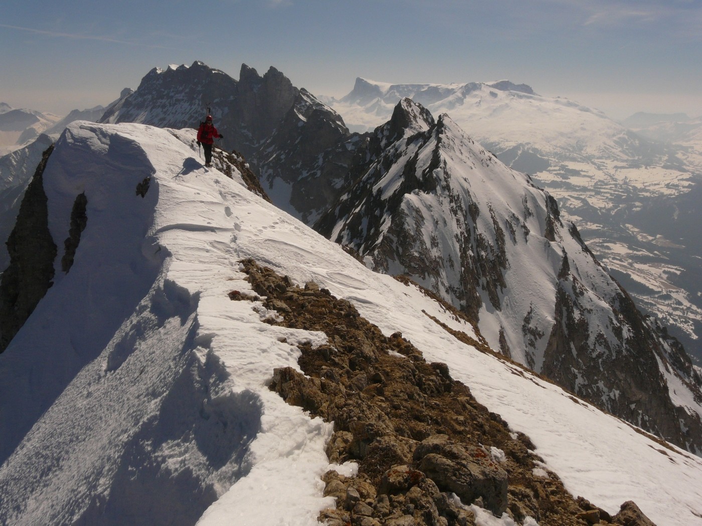 Marianna sur la crête S du Pierroux