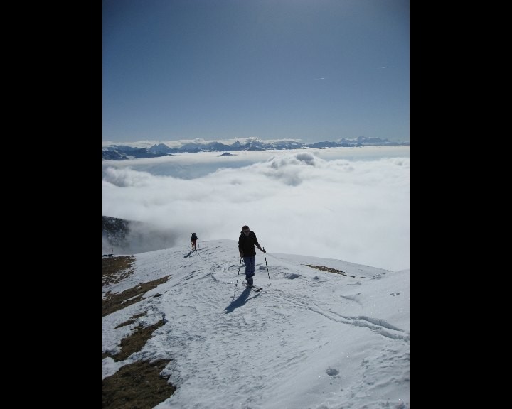 Arête finale à la Loicherspitza