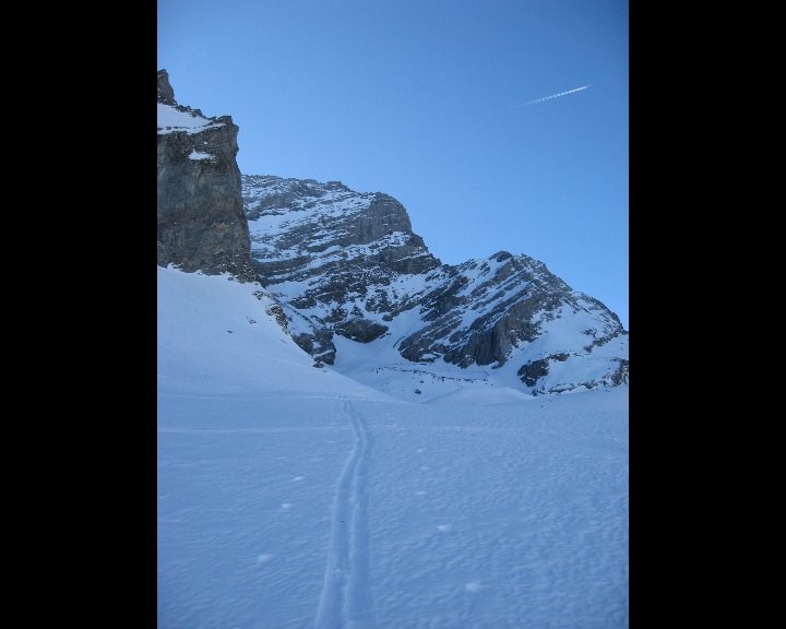 Au-dessus du Richard dans la combe des Outans