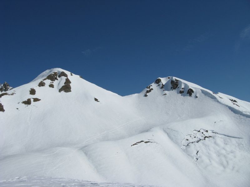 La bocch.ta del Triomen scendendo verso l'Avaro.