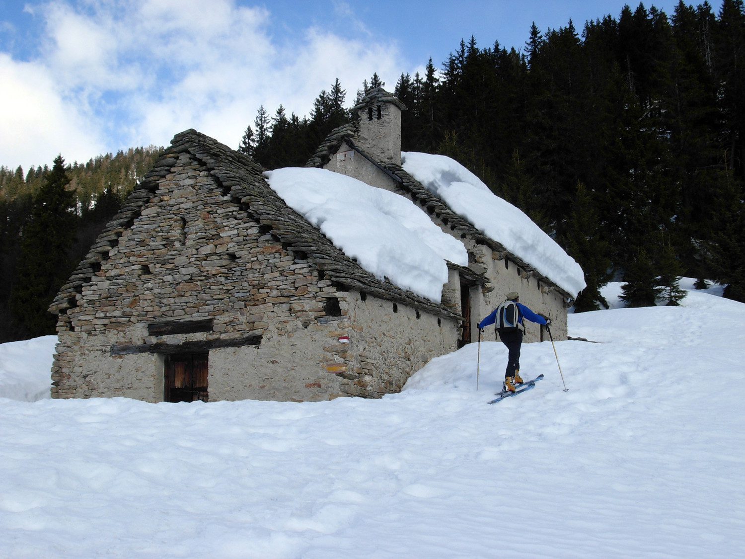 Stupenda baita all'Alpe Pragrande