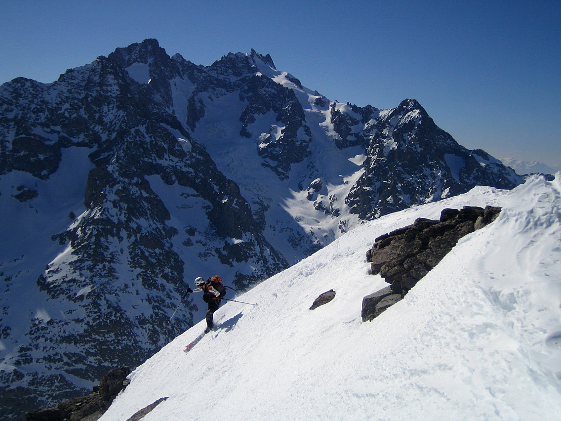 Départ du sommet