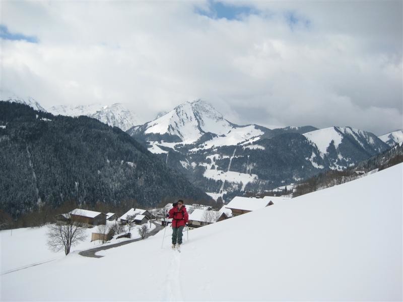 Départ du Mont