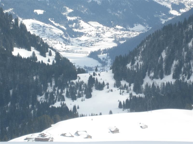 Chalets Autigny et col de la Plagne depuis la Pte Autigny