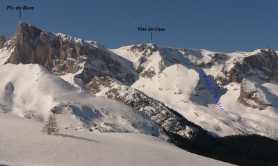 Pic de Bure - combe Ratin