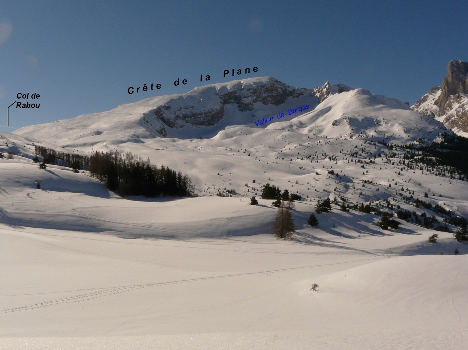 Crête de la Plane
