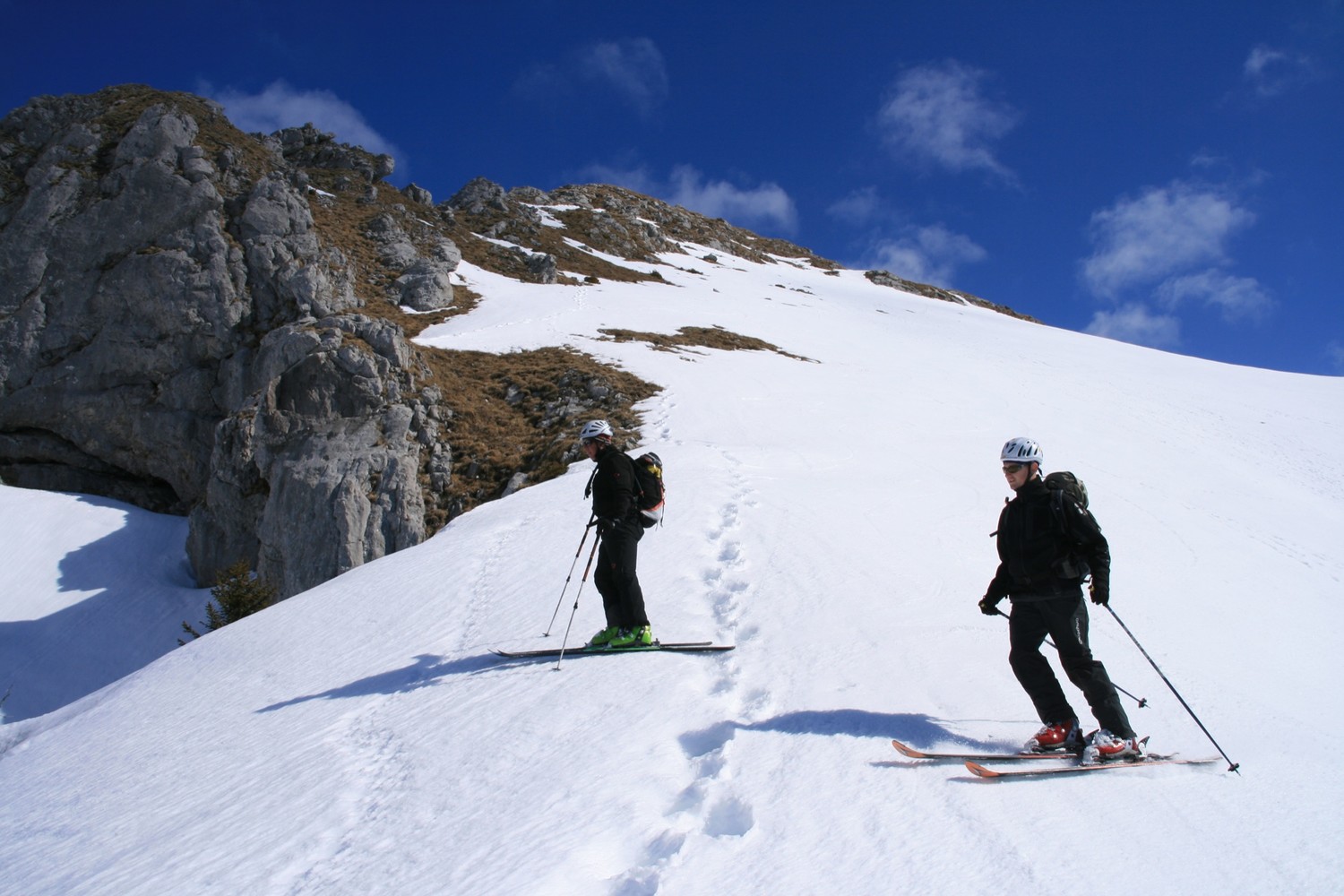 Linleu : pentes du haut
