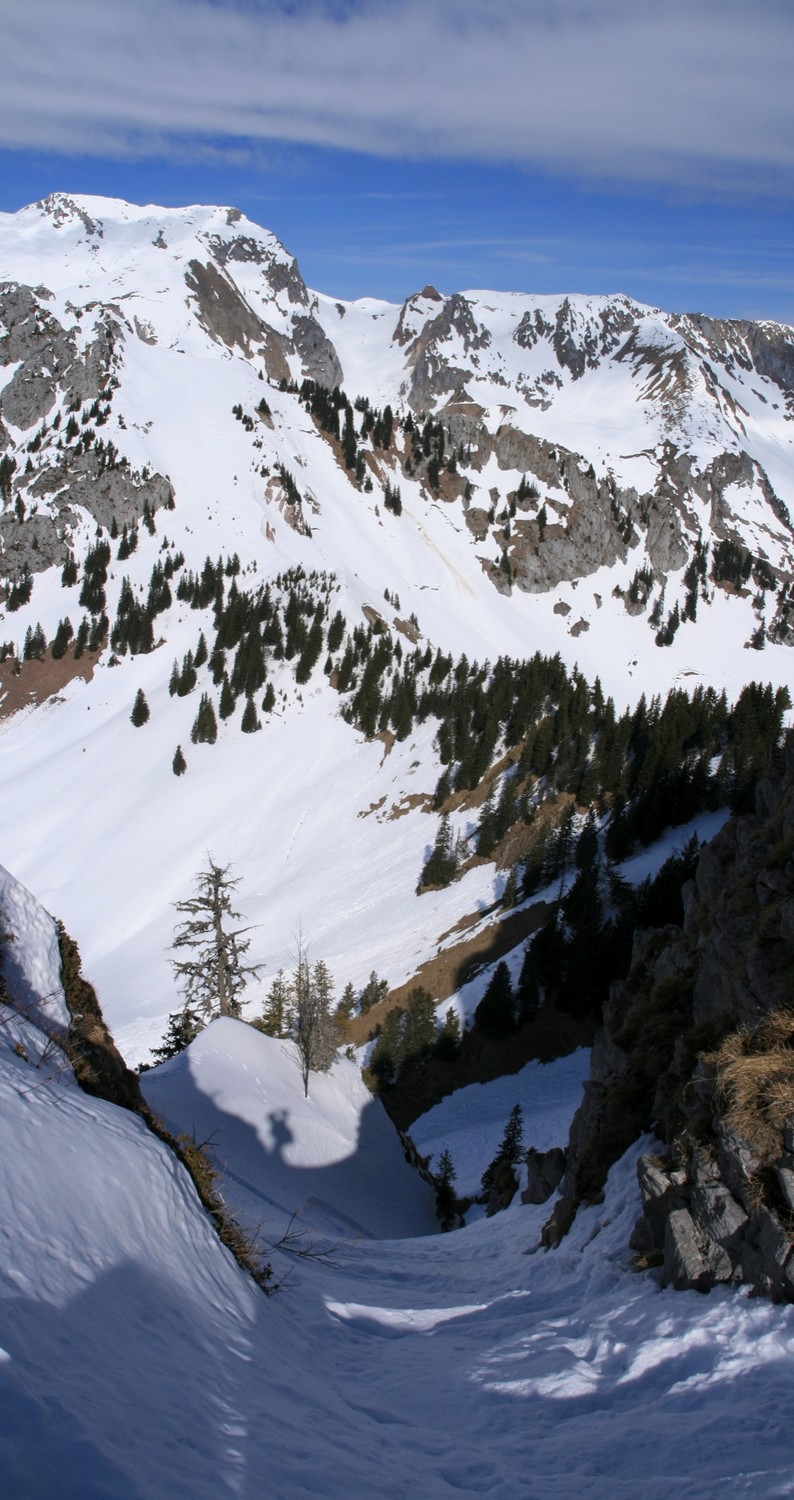 Départ du couloir de l'Anguille