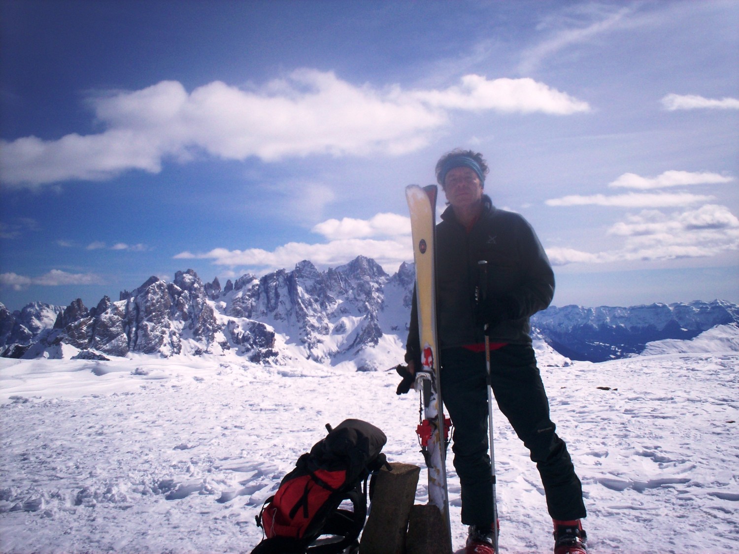 Juribrutto con Pale di San Martino sullo sfondo