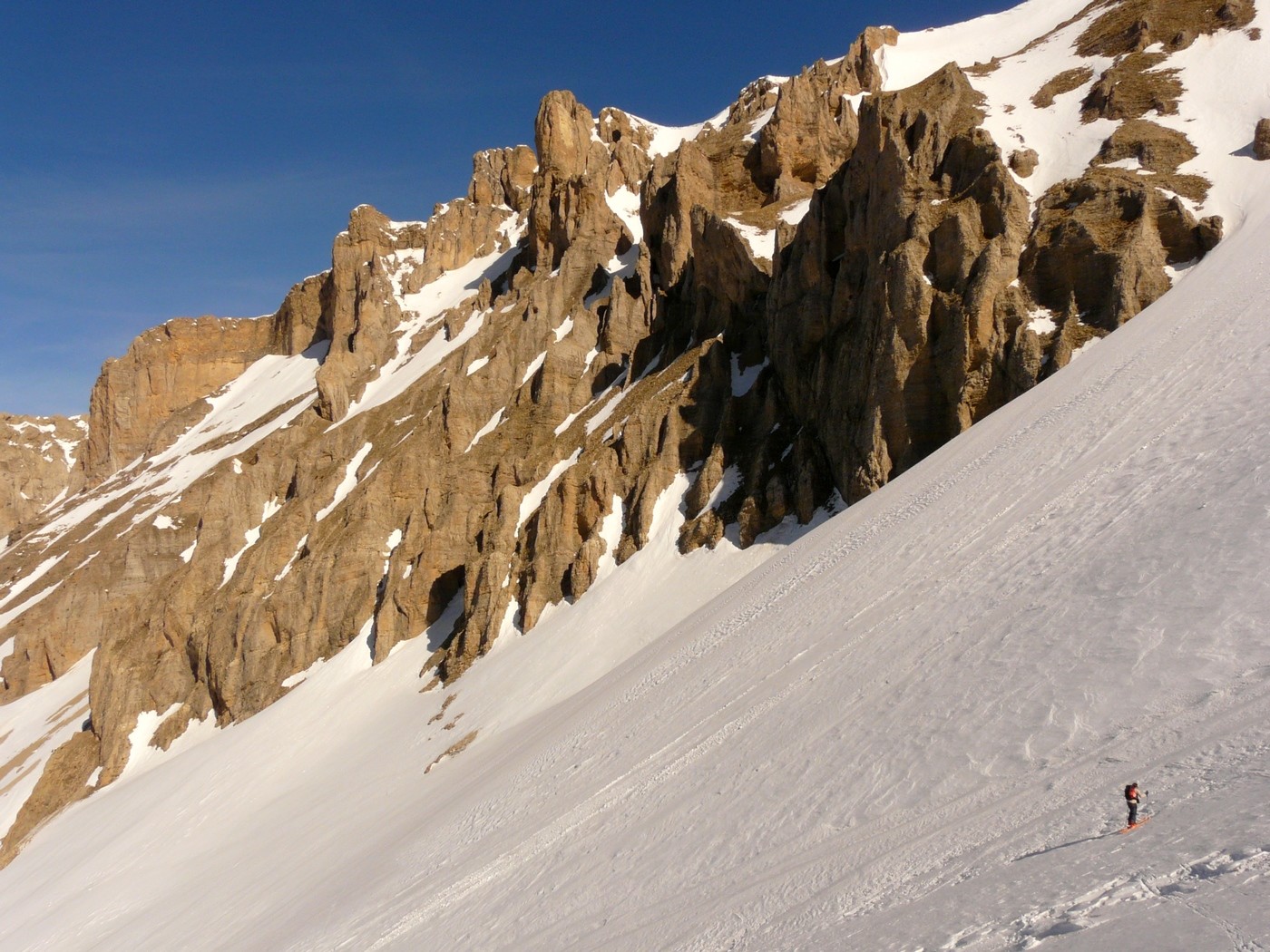 Combe de la Cluse - sous les contreforts de la tête de Pied Gros