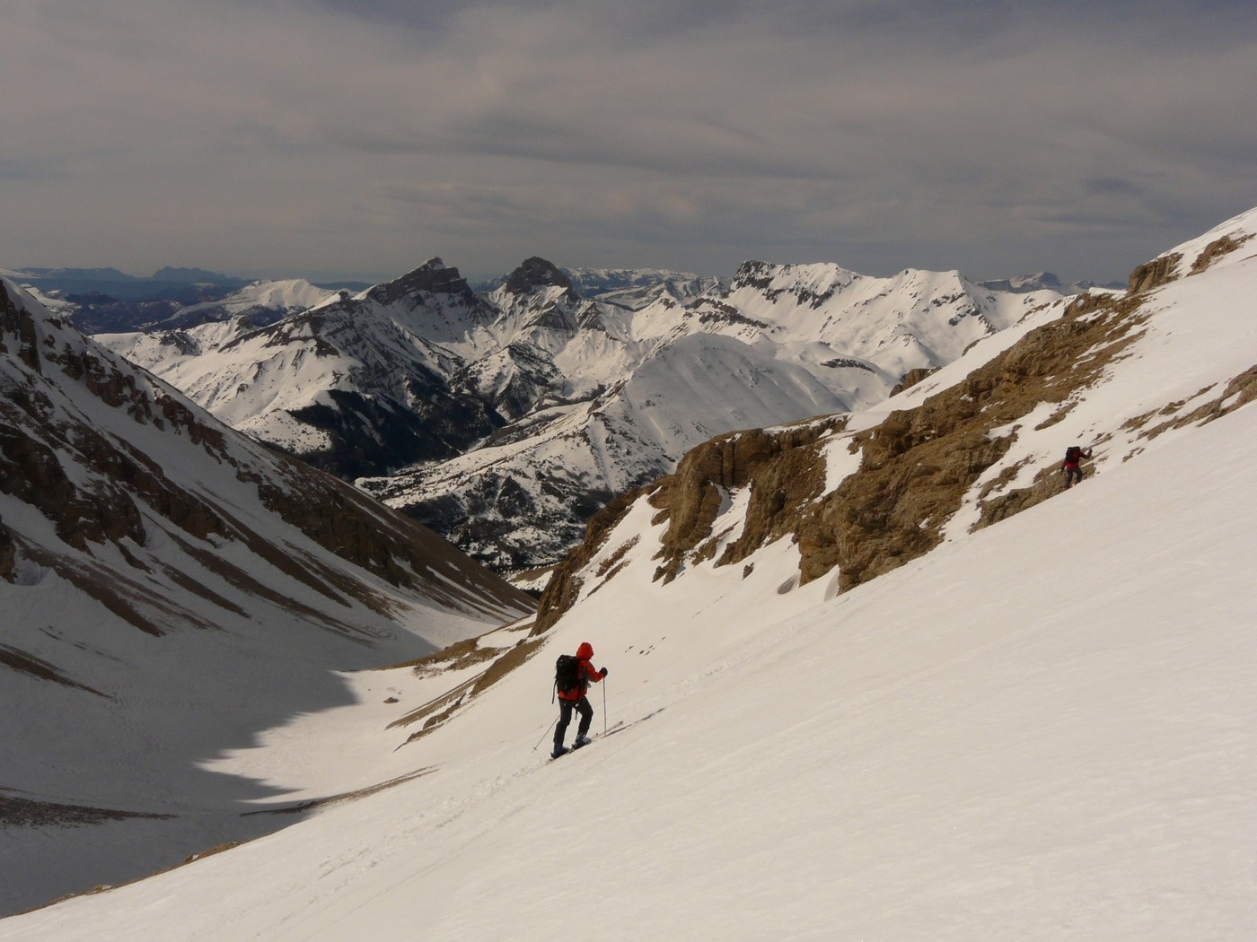 Combe de Bure - descente