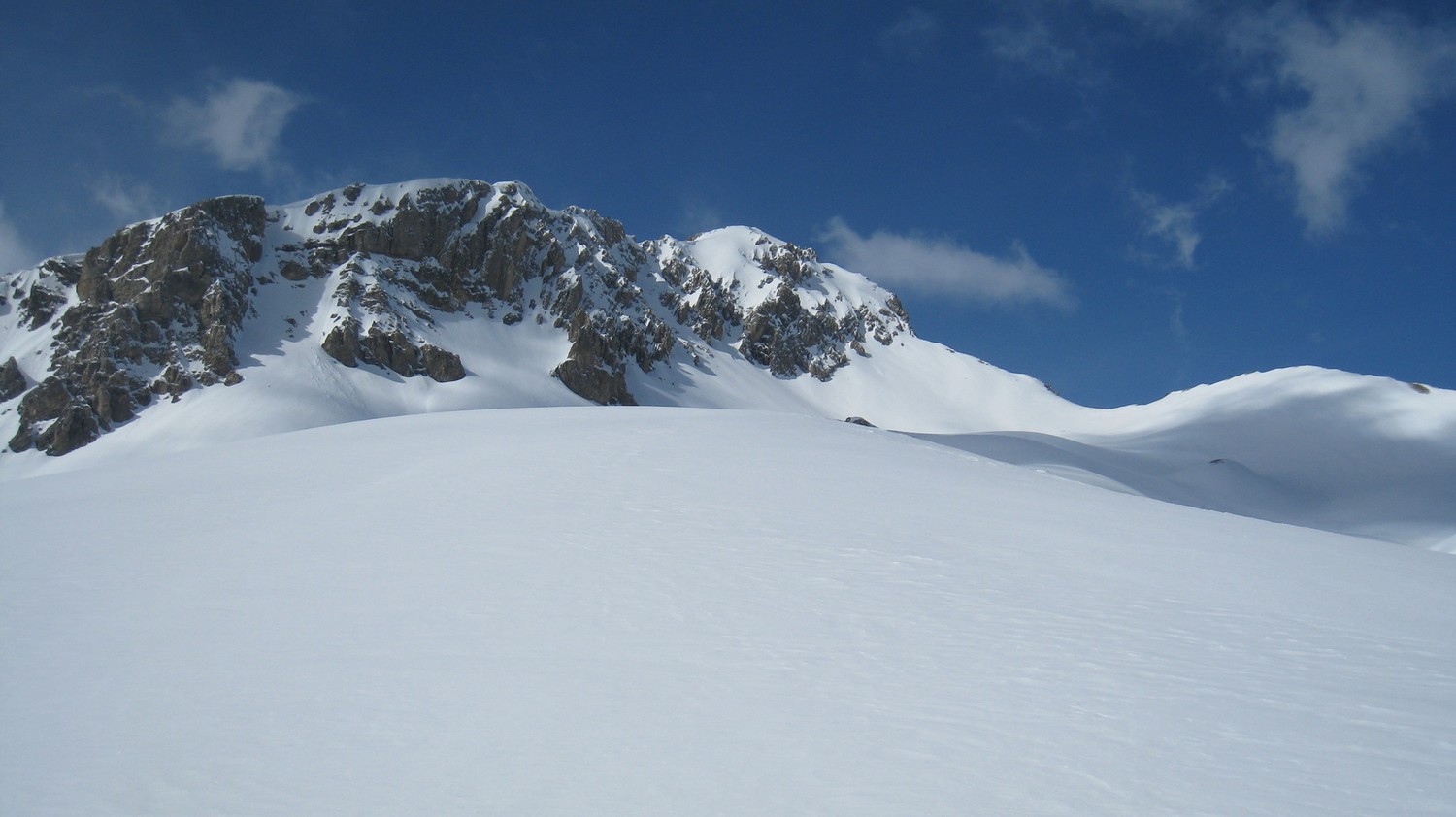 La Gardiole, et le col de l'Oule