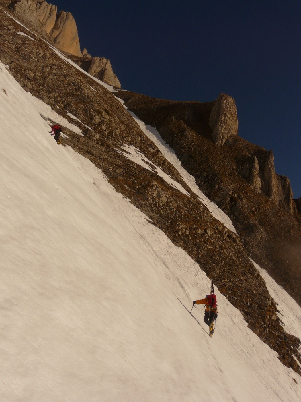 Petit Obiou (couloir SE)