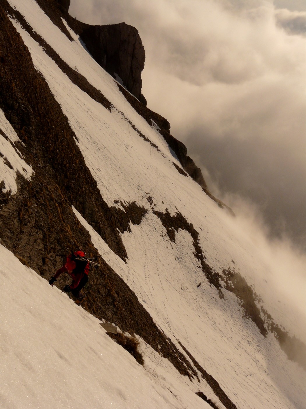 Petit Obiou (couloir SE)