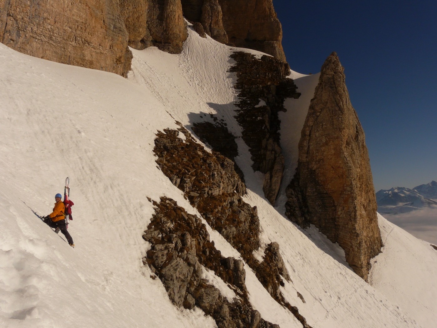 Petit Obiou (couloir SE)