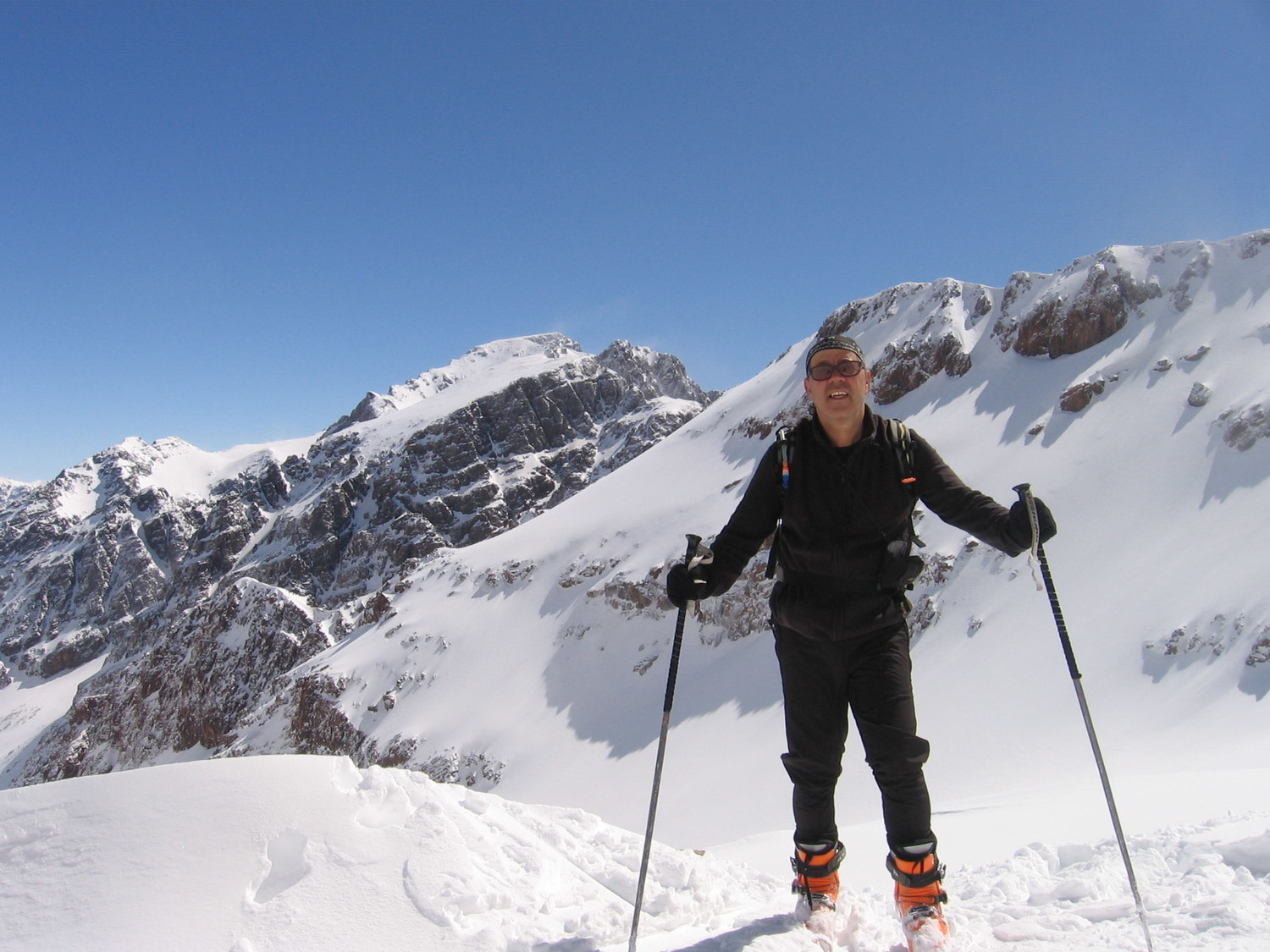 Arrêt en bas du couloir dans un cadre grandiose
