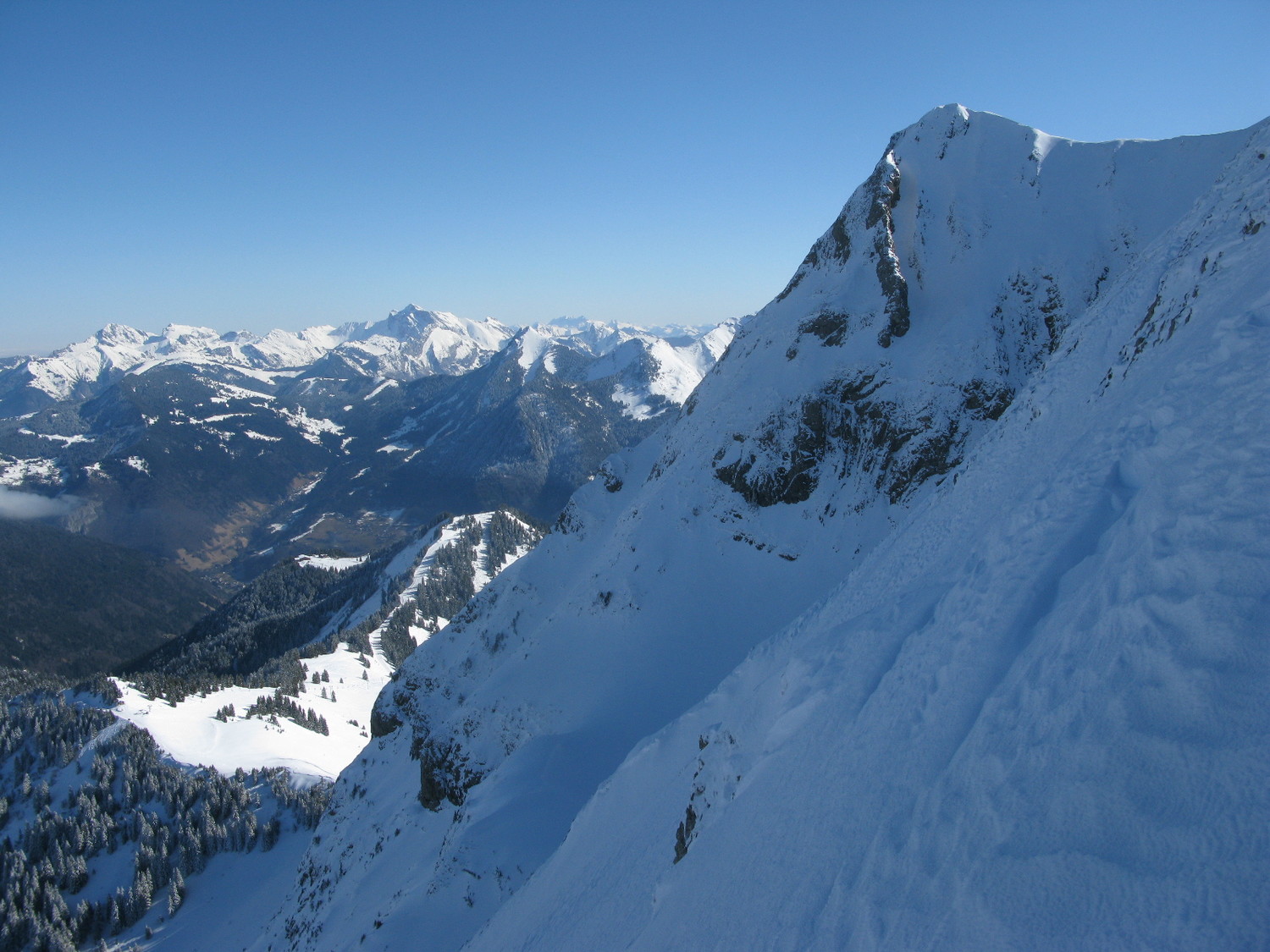 Roc d'Enfer NW directe : On prend de la hauteur !