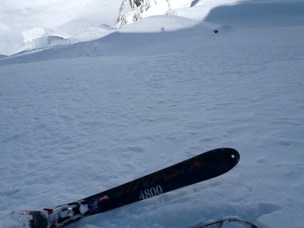 Dans la face N de la pointe W de Châtillon, que du bonheur !