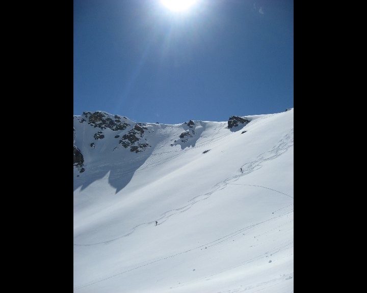 Combe de la Remointse d'Asson, versant Evolène