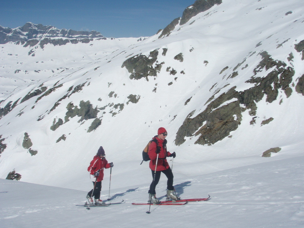 Montée au col de Bérard