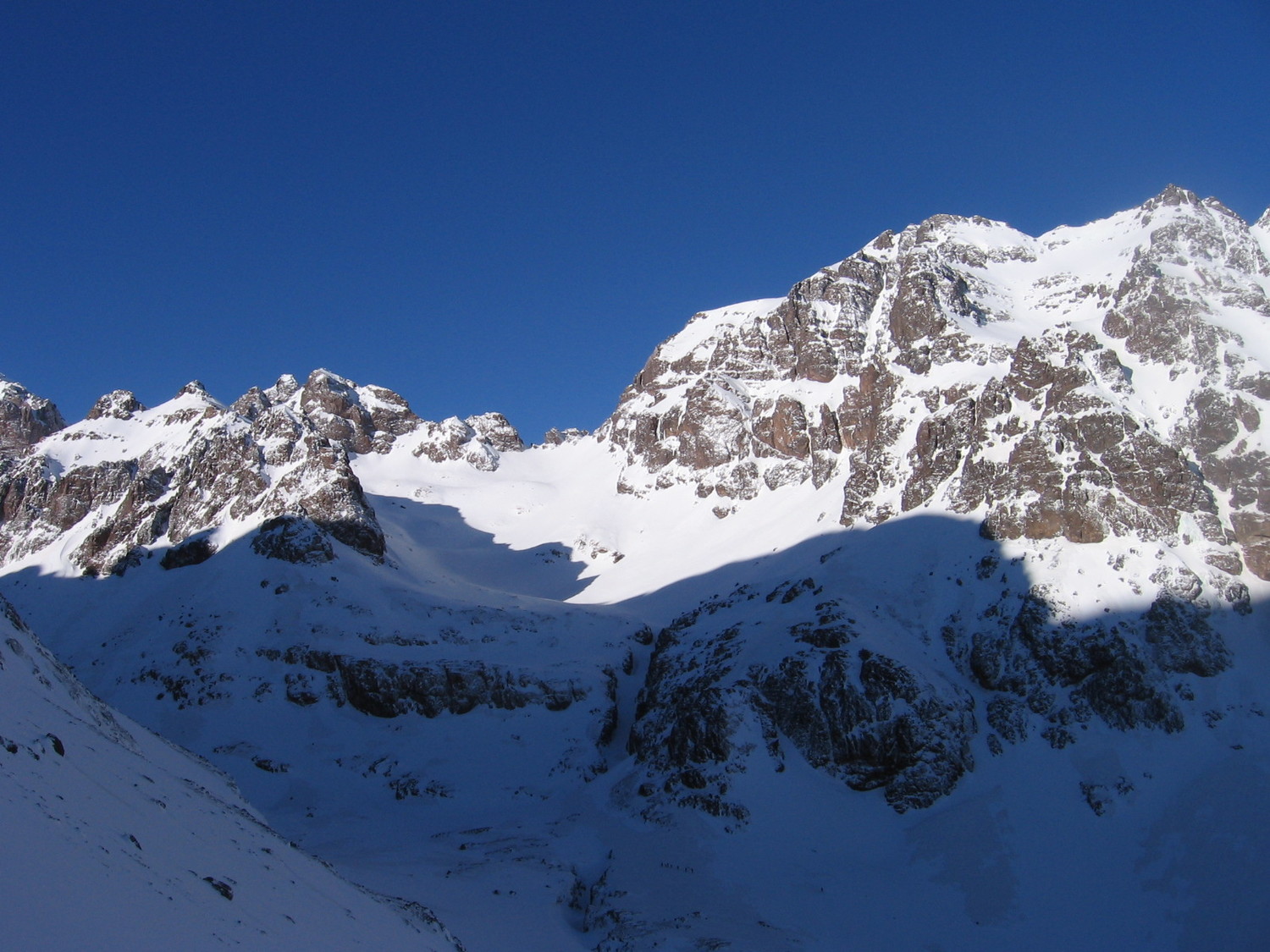 Vue de l'itinéraire par le corridor
