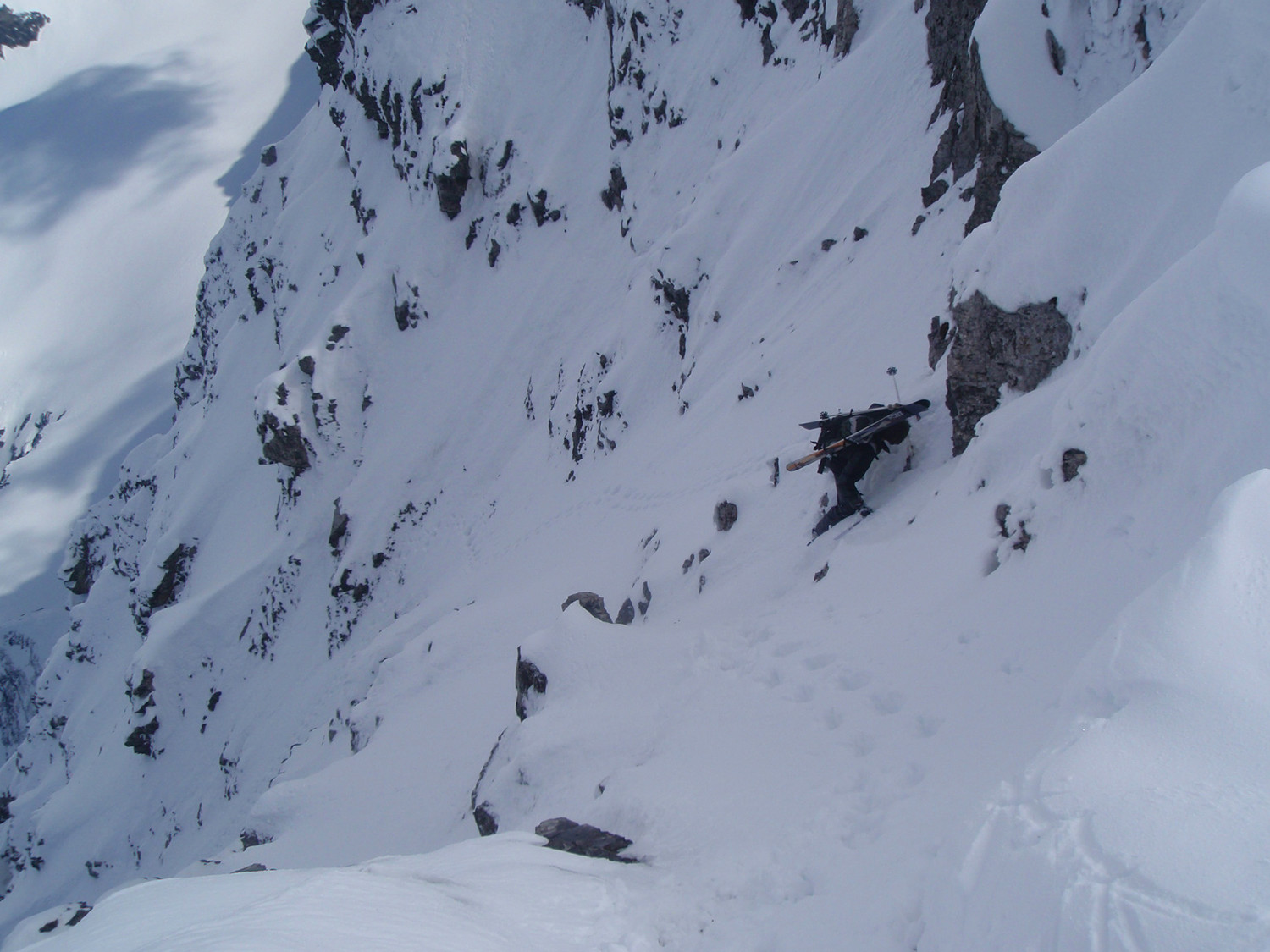 Patrick dans le passage mixte du haut