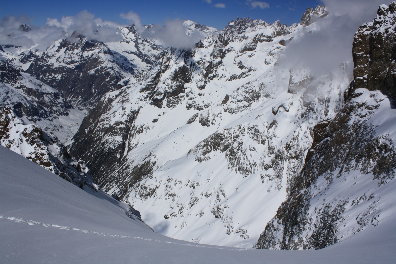 La descente, c'est par là!