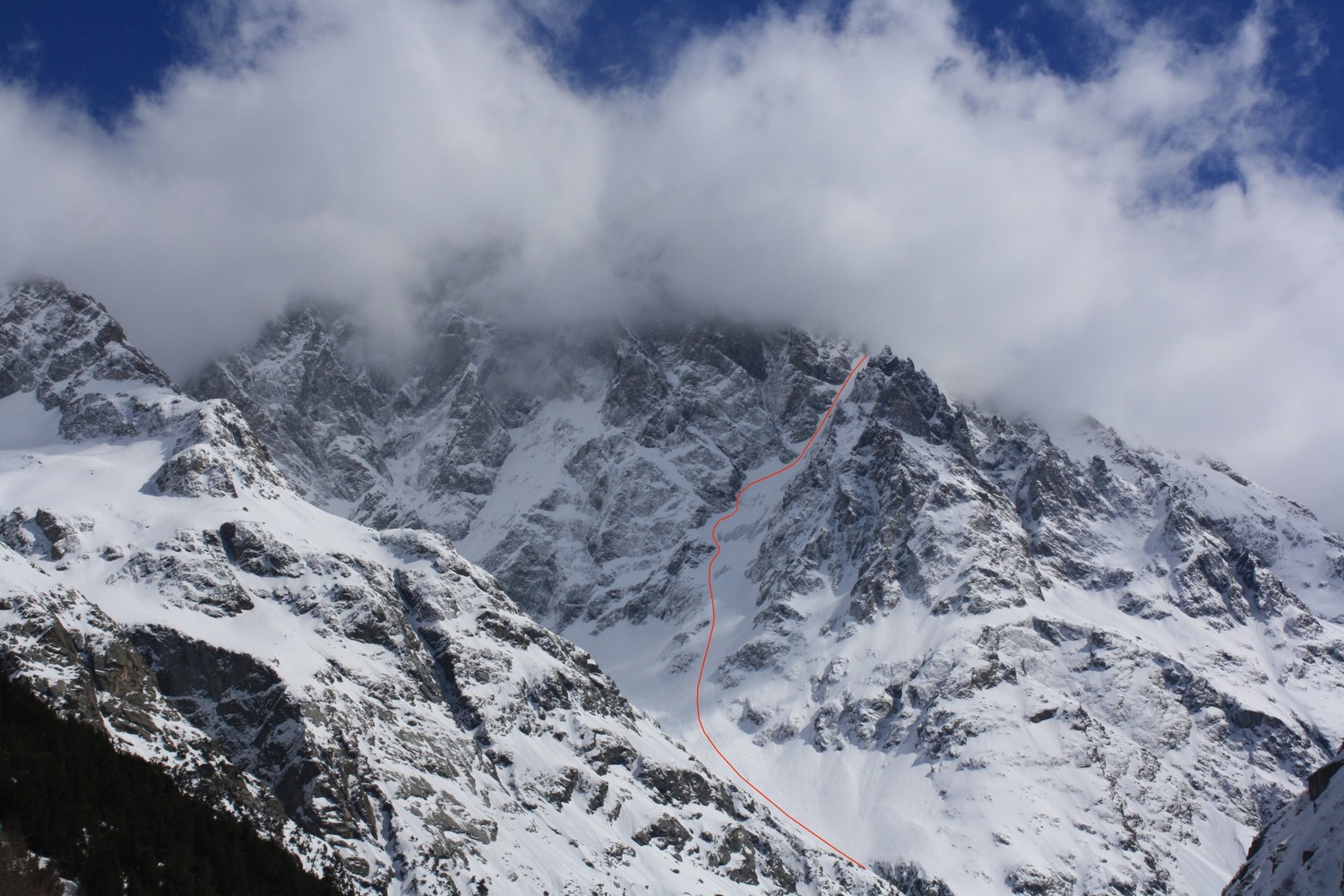L'Ailefroide et le Glacier Long, de retour au Plan du Carrelet