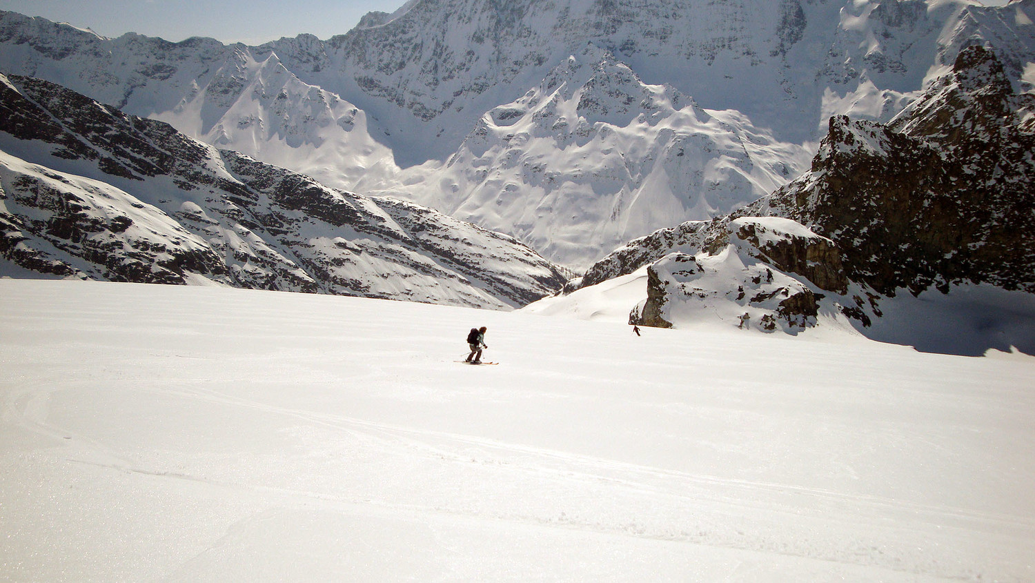 Les Bernois dans la descente
