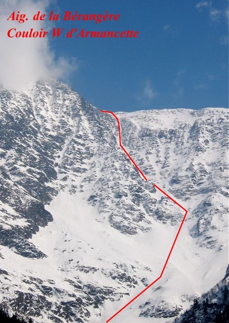 Couloir W d'Armancette
