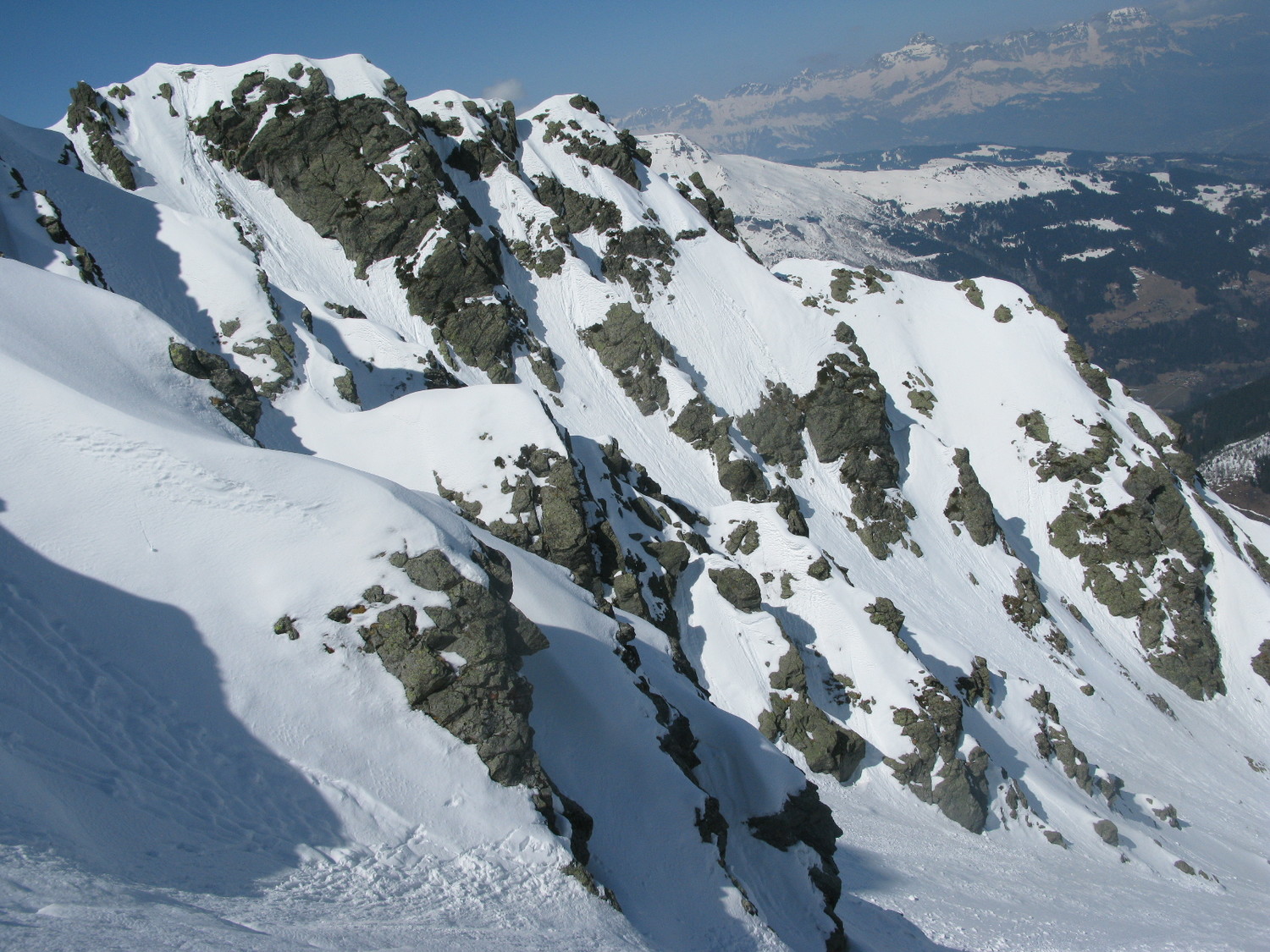 Rive gauche du couloir N du Chaborgne