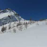 Sous le col de la Croix ( Arpy Val d'Aoste)