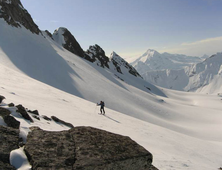 Arrivée au col du Gonerli