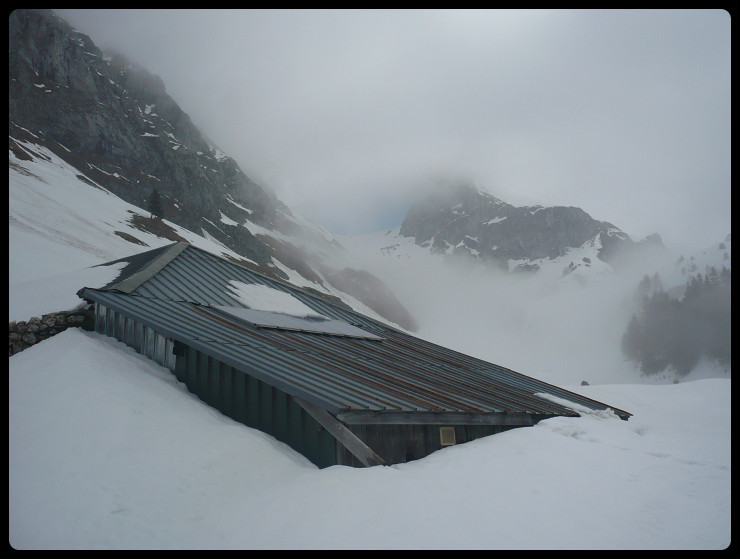 Chalets d'Oche la veille