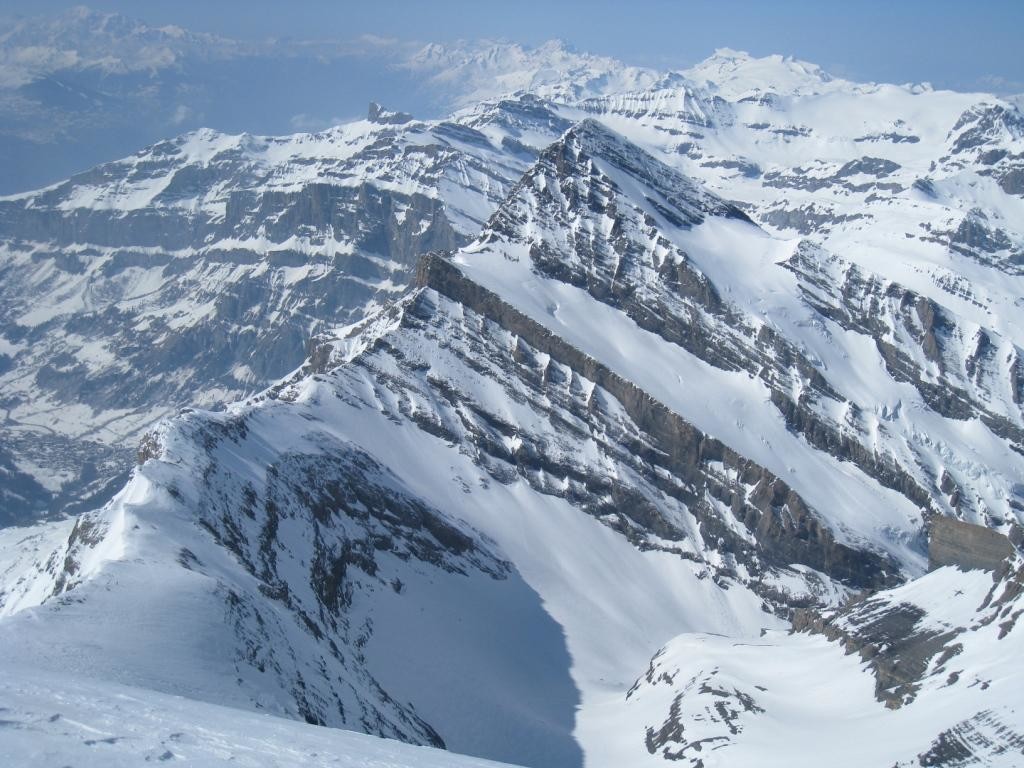 Vue sur le zackengrat