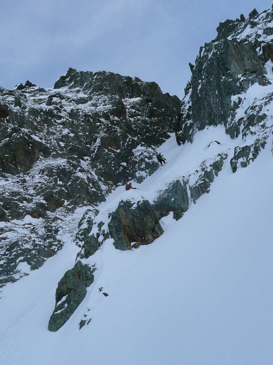 Le haut du couloir