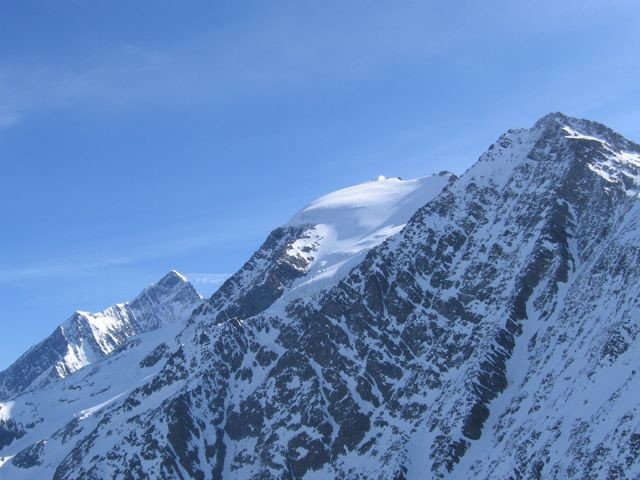 Bérangère, Miage et Bonnassay, depuis la pointe de Chaborgne