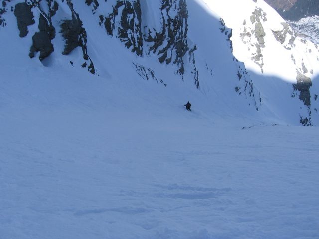Dans le couloir, pointe de Chaborgne