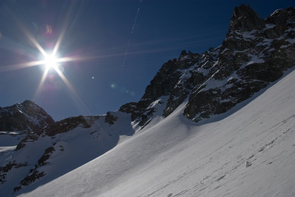 A l'entrée du couloir menant au Grand replomb