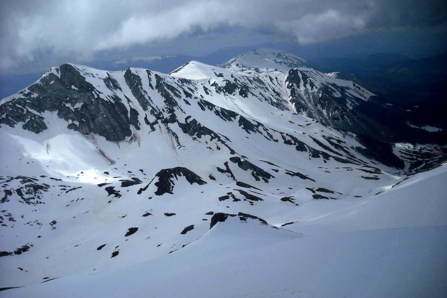 val Chiarino da Sella di Monte Corvo