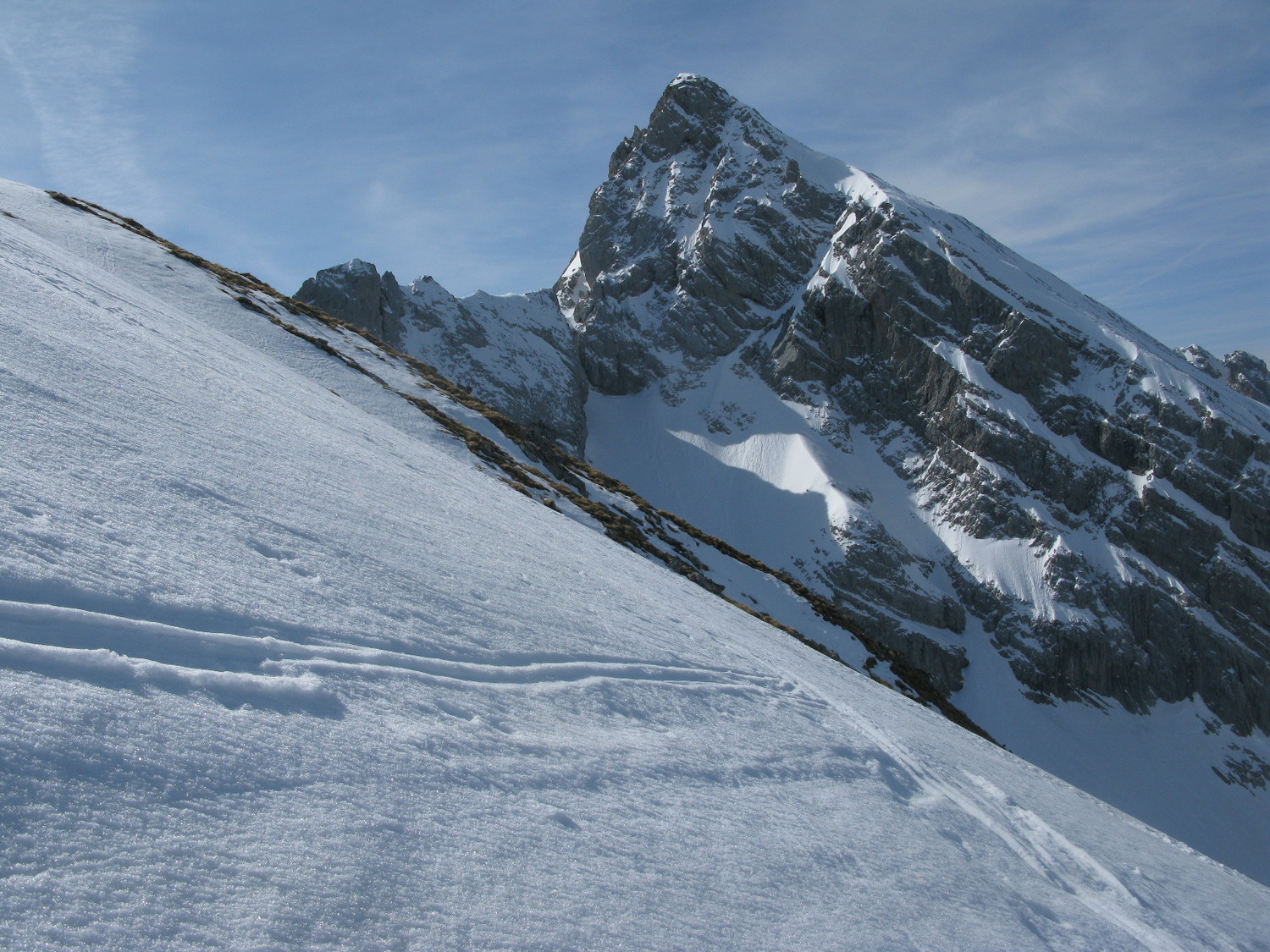 Le Charvet en montant à Chombas.