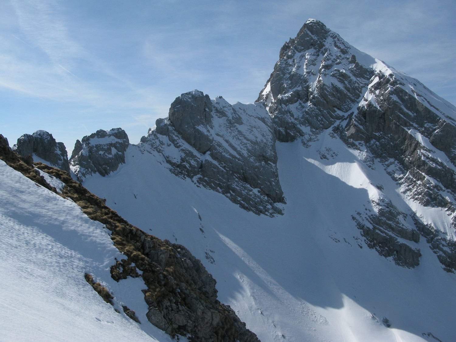 Col de Chombas qui m'attend sagement sous le Charvet