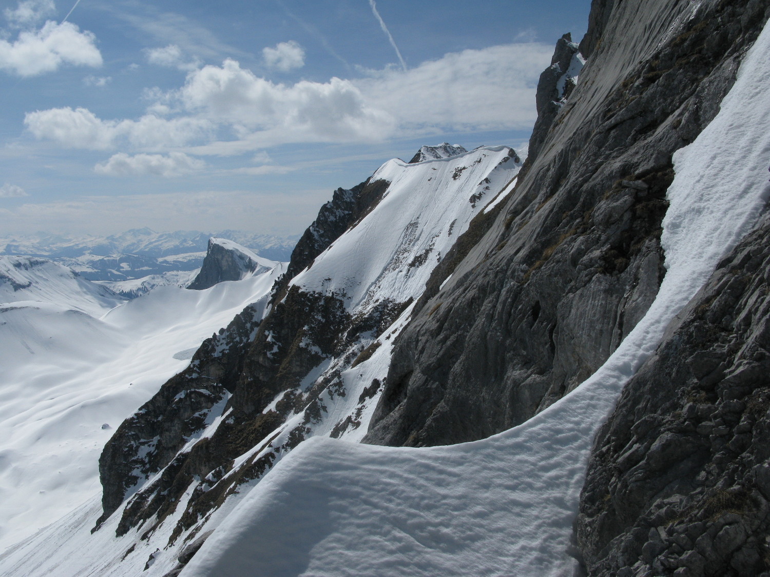 Vallon des Fours depuis le Col de Chombas