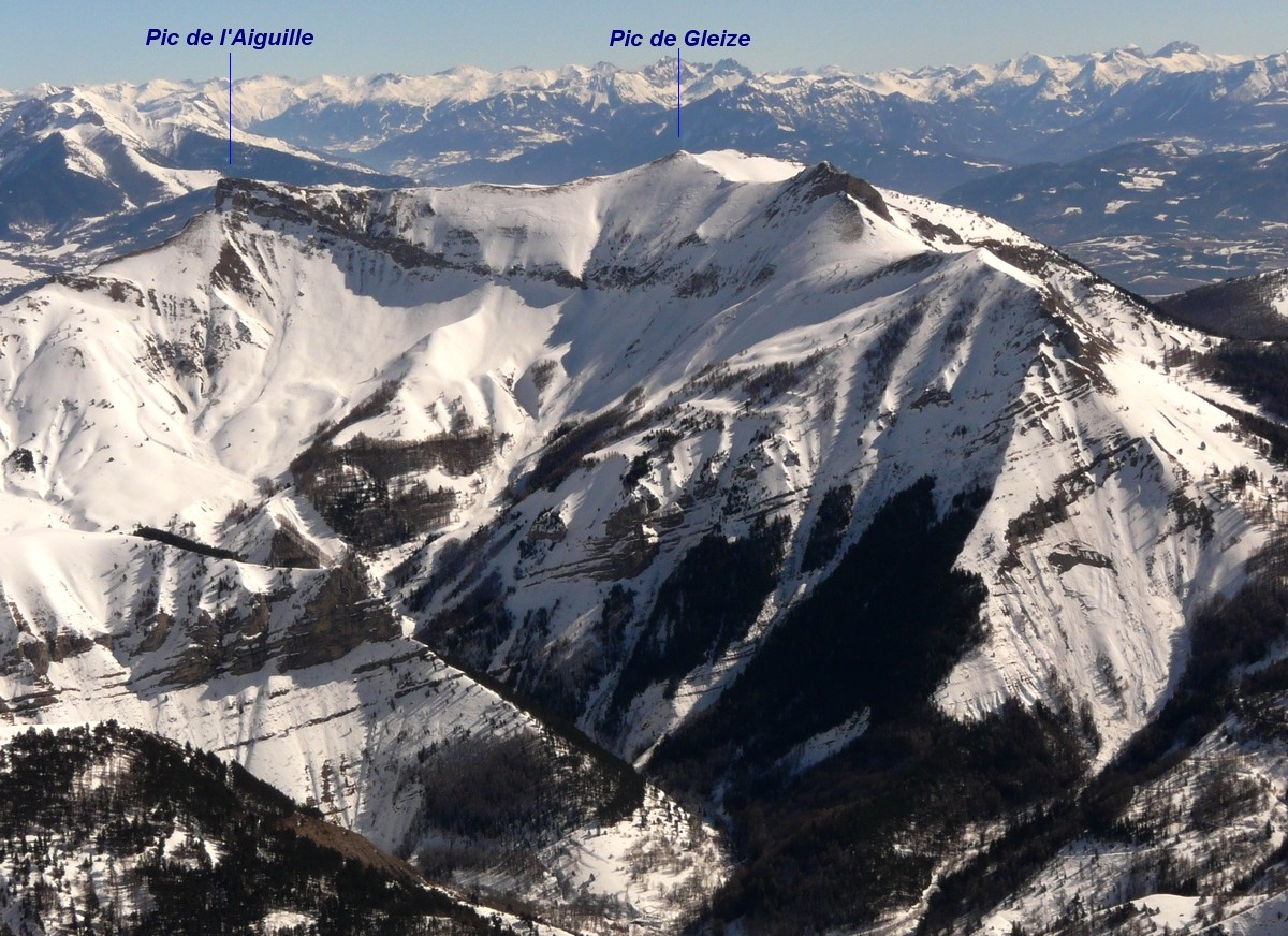 Pics de Gleize et de l'Aiguille