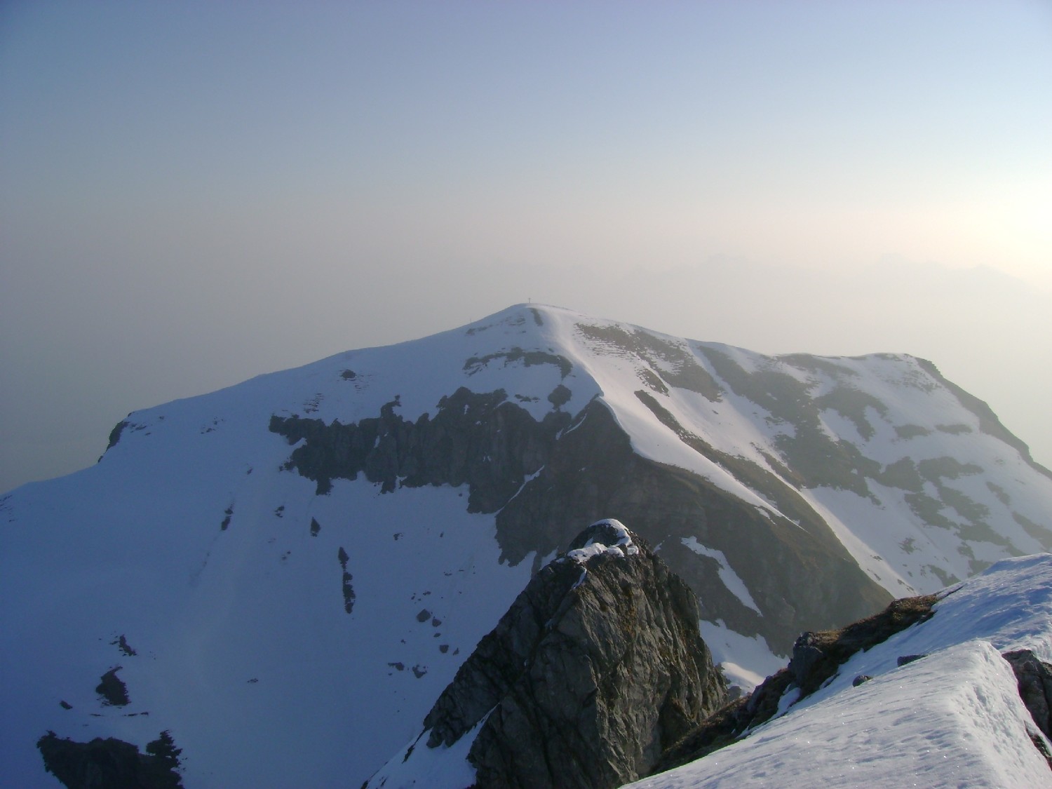 Le Grammont vu du sommet de la Grande Jumelle