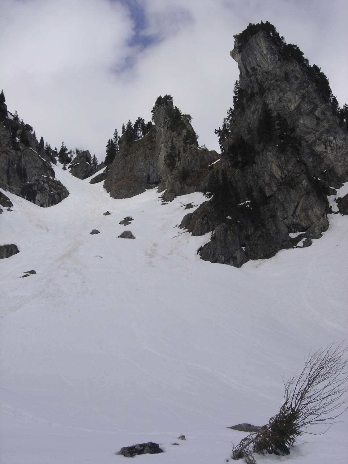 Bas du couloir - branche de droite