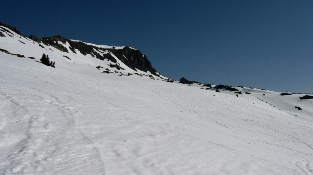 Le sommet de l'Aiguillette des Posettes