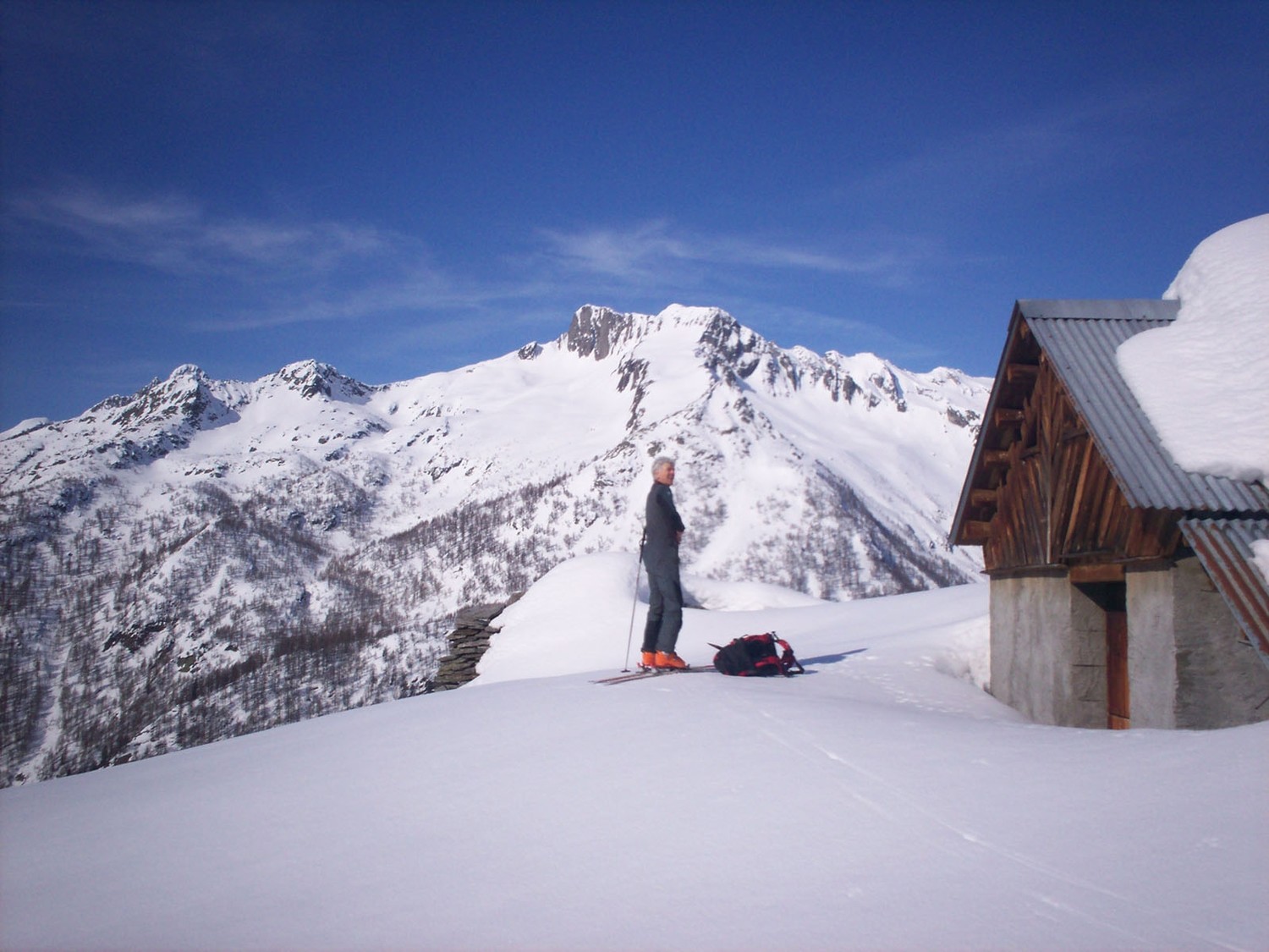 Salendo al Pizzo Massari. Alpe Massari